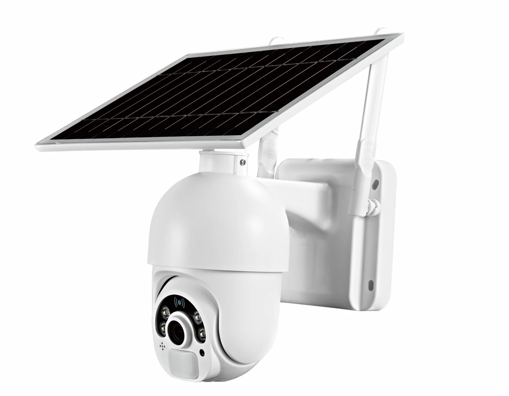 Caméra solaire 4G avec panneau solaire autonome