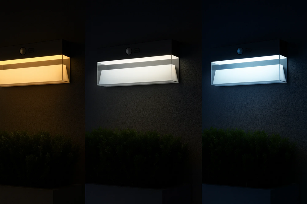 Applique solaire APP-BLOC éclairage extérieur plusieurs températures
