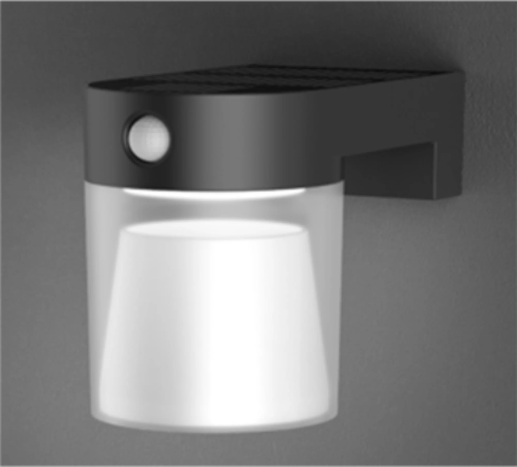 Applique solaire GIRO vue produit