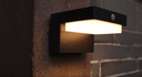 Applique solaire APP-HALYA design moderne noir