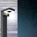 Borne solaire extérieure SQUARE design moderne