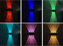 Applique solaire DOBLO effets lumineux multicolores RGB