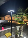 Lampadaire solaire extérieur design moderne
