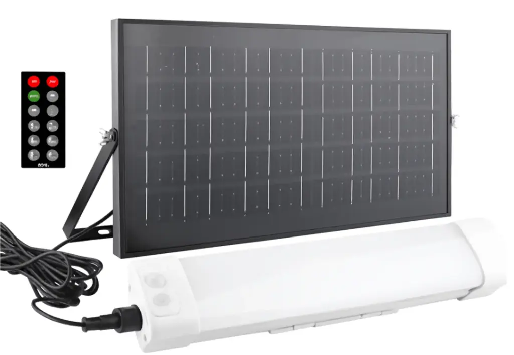 Réglette solaire 1000lm