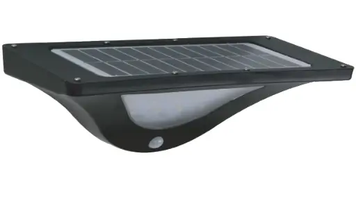 [MOON 550 NOIR] Applique murale solaire